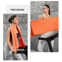 2/1 pieza Toalla de playa de microfibra ultra suave, toalla de playa de secado rápido y absorbente de doble cara, toalla de yoga y deportes de unicolor y portátil, artículos esenciales de playa, accesorios de playa, flotador de piscina