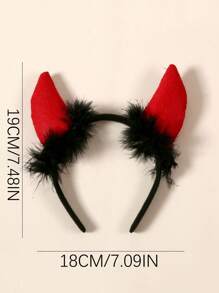 2入組裝扮天使道具配件 天使棒 天使發箍,適用於萬聖節、狂歡節、派對、節日、舞會等各種場合 - 黑色 - 查看 8