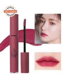 3CE Liquid Lipstick Hari Natal Long-Wearing Waterproof Smudge Proof Sweatproof Smudge-Proof Highly Pigmented Matte - BELUDRU #TAHU LEBIH BAIK - View 1