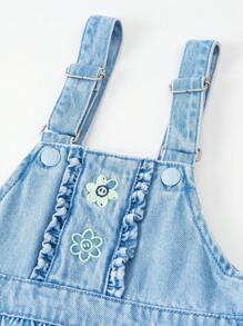 Balabala Váy denim cho bé gái - Màu xanh lam - Xem 3