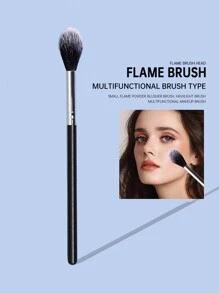 优质晕染刷高光刷化妆套装，眉刷，眼影刷，螺旋刷，赠品 - 黑色 - 查看 3