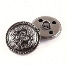 20PCS Metal Round Shank Buttons Vintage Buttons Sewing Buttons Decorative Buttons,Buttons For DIY Crafts Arts & Crafts Supplies , Buttons For ClothingSewing & Knitting Supplies.( Color: Gold, Silver, Copper, Antique Silver )