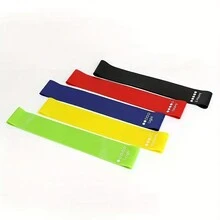 5 cái Ban nhạc kháng , Băng tập thể dục , Tập thể dục Đối với Khỏe mạnh , , Chân , Arm , Kéo dài , Nhà  Phòng thể dục , Khỏe mạnh , Yoga & Pilates - Nhiều màu - Xem 3