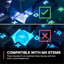 Keycap OEM Height Mechanical Keyboard Cap Compatible ABS Material With 104 Keys/87 Keys/61 Keys Mechanical Keyboard Cap Closed Character Translucent Gray Red Splicing ABS Key Cap Compatible With 6.25U Spacebar Boxed With Key Puller - Red/Grey Keycap 104 Keys - View 4