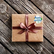 每捲500個生日圓形和紙膠帶貼紙,銅版隔離膠可不留殘留物,適用於生日祝福、裝飾筆記本、筆記本電腦、手機殼、平板電腦等等。 - 彩色 - 查看 5