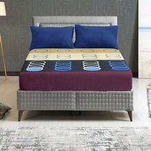 Coverlet With Shearling, Fleece Flannel Fabric With Shearling - Champagne - View 2