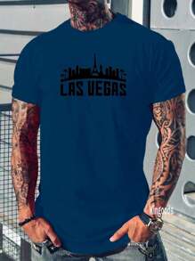 Men Shirts - 藏蓝色 - 查看 1