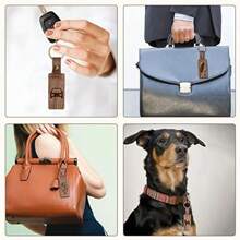 Diy Blank Walnut Wood Keychain Blanks For Laser Engraving Crafts Making And Gift Tags - Coffee Brown - View 5