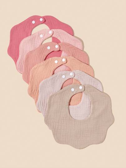 3 Piezas/pack Pañuelos De Bebé (color Aleatorio)