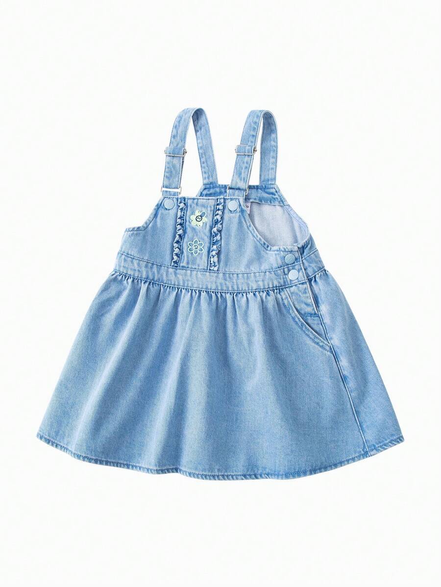 Balabala Váy denim cho bé gái - Màu xanh lam - Xem 1