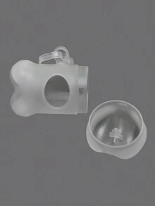 宠物粪便袋：1个半透明袋分配器+1卷垃圾袋（15个），颜色随机 - 無色 - 查看 5