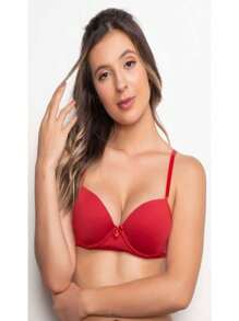 Women Bras & Bralettes - 紅色 - 查看 2