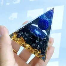 1入石材青金石水晶球水晶金字塔-吸引正能量、減輕壓力、增強脈輪療癒-作為獨特的禮物的晶冥想石 - lapis - 查看 6