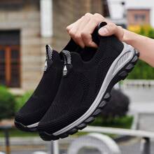 Middle-Aged And Elderly Women's Outdoor Sports Shoes, Breathable, Lightweight, Non-Slip And Soft-Soled Walking Shoes