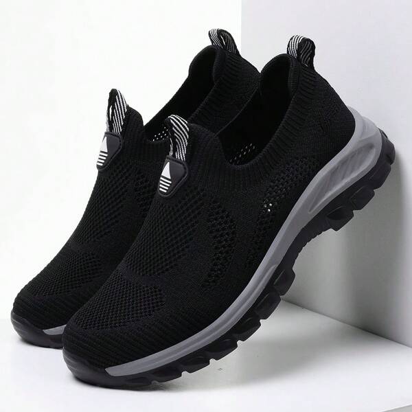 Middle-Aged And Elderly Women's Outdoor Sports Shoes, Breathable, Lightweight, Non-Slip And Soft-Soled Walking Shoes
