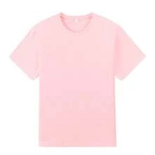 Men T-Shirts - Màu Hồng baby - Xem 2