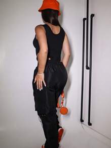 Women Pants - Black - View 3