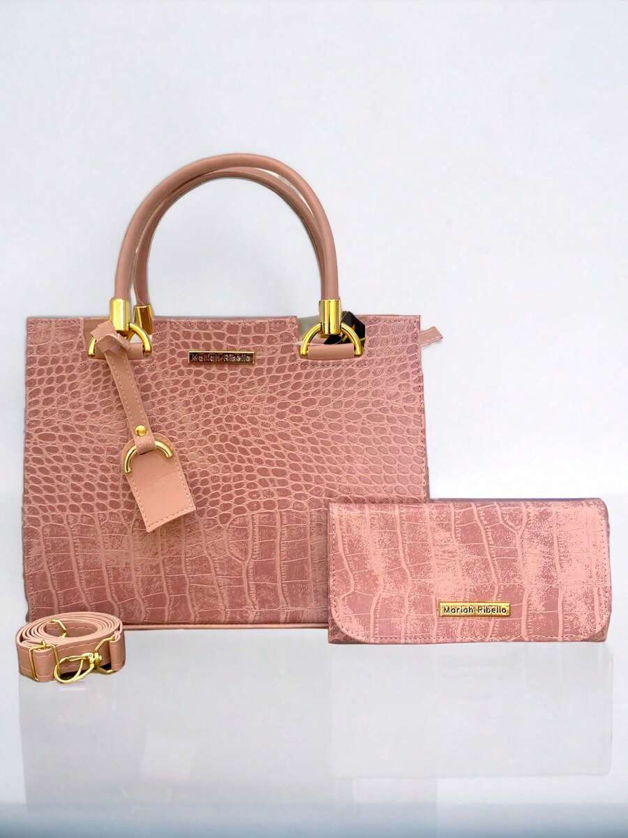 Women Bag Sets - Màu Hồng baby - Xem 1