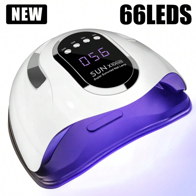 LIMEGIRL Sun X11 Max Uv Ledネイルランプ 66個のledライト付き ジェル