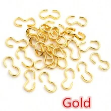 100pcs Necklace Chains Buckle Clasp Connector For DIY Jewelry Making Accessories - Chain Connector - View 10