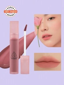3CE Liquid Lipstick Hari Natal Long-Wearing Waterproof Smudge Proof Sweatproof Smudge-Proof Highly Pigmented Matte - BURUK #BICARA MALAM - View 1