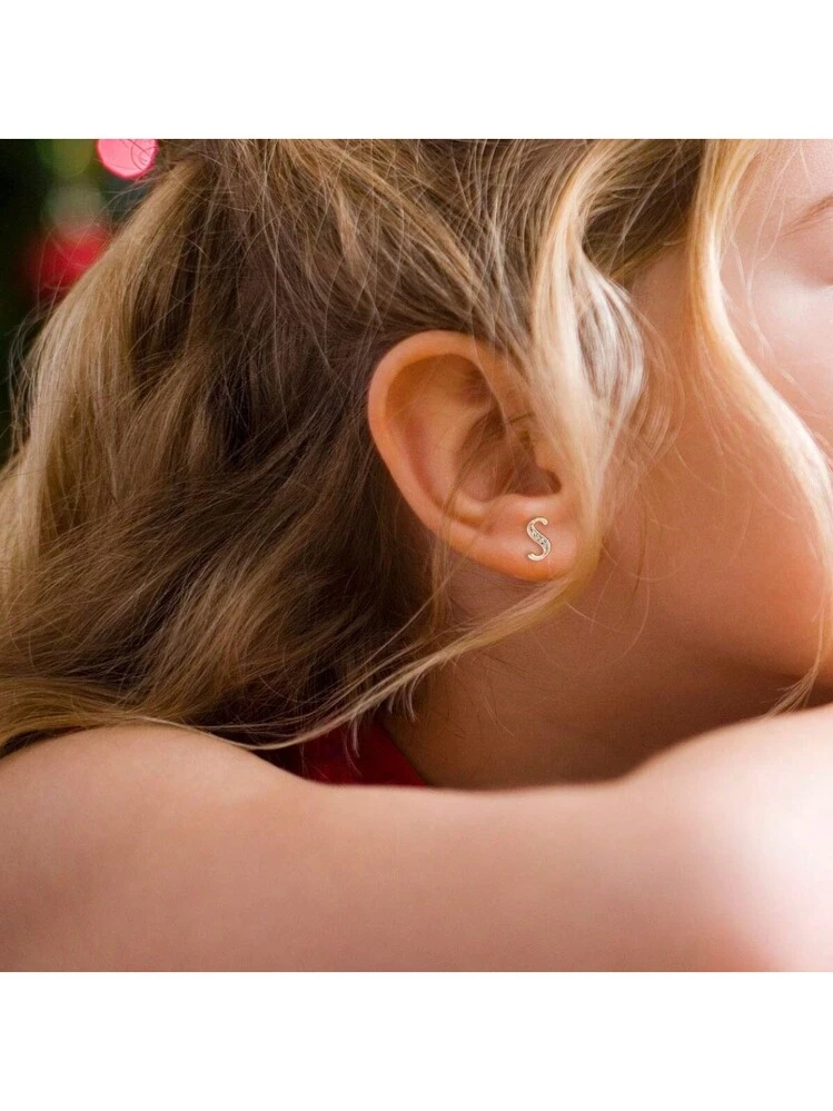 Orecchini A Perno A Forma Di Libellula In Argento Sterling 925 - Piccoli 8 Mm Ipoallergenici - Per Donna E Ragazza - Gioielli Minimalisti Per Cartilagine O Lobo - Oro