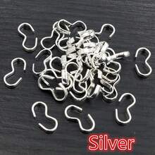 100pcs Necklace Chains Buckle Clasp Connector For DIY Jewelry Making Accessories - Chain Connector - View 7