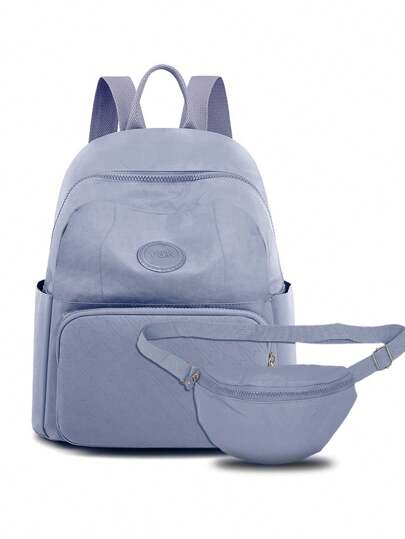 Linda Mochila Funcional Mochila Bolso Kwaii con Cangurera Mochila Kawaii Juvenil