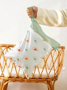 1 Bolsa húmeda-seca para pañales de tela de bebe, bolsas de viaje impermeables lavables, bolsa para playa, piscina, gimnasio para trajes de baño y ropa mojada con 2 bolsillos - Multicolor - Ver 8