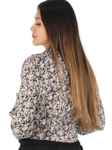 Cazadora tipo bómber, estampada con cremellera. - Rosa - Ver 2