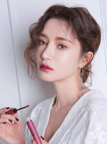 3CE Liquid Lipstick Hari Natal Long-Wearing Waterproof Smudge Proof Sweatproof Smudge-Proof Highly Pigmented Matte - BELUDRU #TAHU LEBIH BAIK - View 2