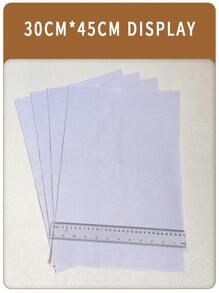 4 Piezas De Tela Blanca Para Punto De Cruz Para Bordado Diy, Disponible En 11ct Y 14ct, Con 4 Tamaños De Corte Para Cada