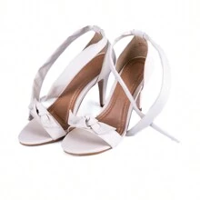 Women Heeled Sandals - 老白 - 查看 3