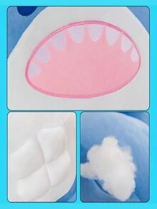 Muñeco de peluche de tiburón de 50cm - Multicolor - Ver 3