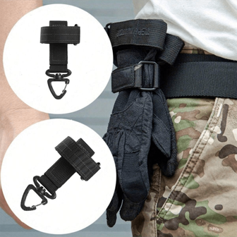 1入組多功能手套掛繩，尼龍織帶，戶外必備，手套攀登繩三角儲物扣，戶外活動配件車配件，男士禮物露營用品