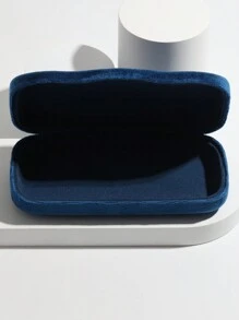 1pc Square Shaped Eyeglasses Storage Box Glasses Accessories For Women - Multicolor - View 3