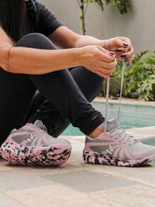 Women Wedge Sneakers - Rusty Rose - View 1