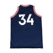 Men Basketball Jerseys - Màu xanh hải quân - Xem 2