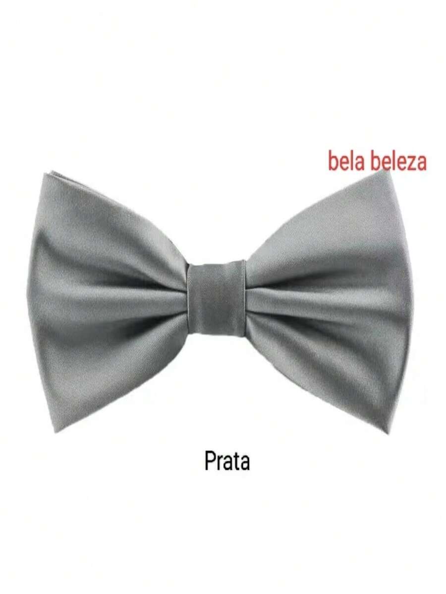 Men Bow Ties - Bạc - Xem 1
