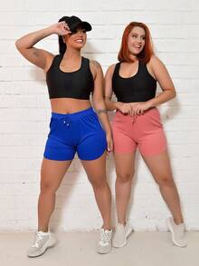 Women Shorts - Multicolor - View 2