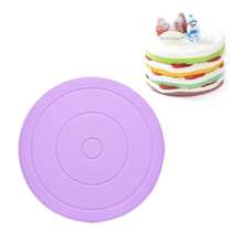 YUQING.FC. Rotating Base Cake Decoration Pastry Pastry - Purple - View 4
