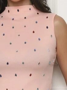 Women Tops - 淺粉色 - 查看 5