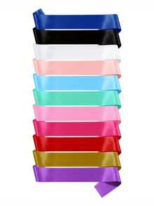 Ceinture vierge rose gold, ceinture en satin de couleur unie pour les concours de beauté, ceinture de qualité supérieure, ceinture personnalisée, ceinture personnalisable DIY, convient pour les fêtes d'anniversaire, les enterrements de vie de jeune fille, Noël