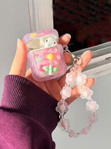 夏季波浪边 3D 花朵设计 保护套