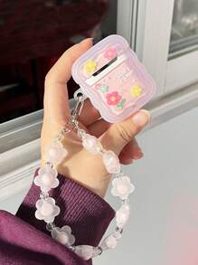 夏季波浪边 3D 花朵设计 保护套