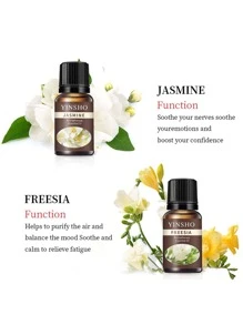 10毫升油溶性香氛精油，适用于香薰机、蜡烛制作、芳香疗法 - 3瓶 - 查看 5