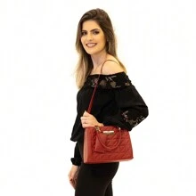 Women Shoulder Bags - Đỏ - Xem 2