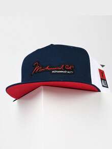 Gorra azul licencia oficial Muhammad Ali cap original - Azul - Ver 3