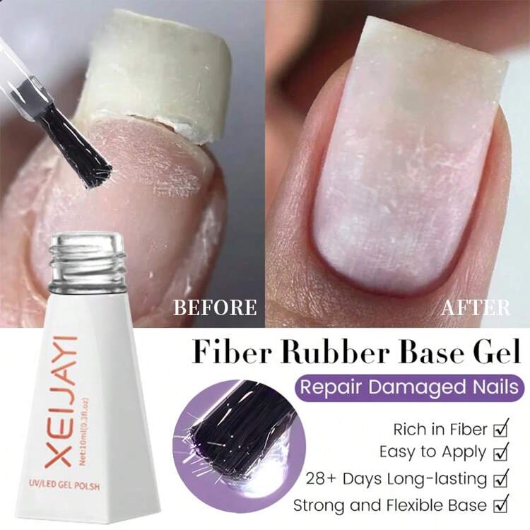 XEIJAYI 指の爪用 繊維入りクリアネイルジェル 10ml | SHEIN JAPAN