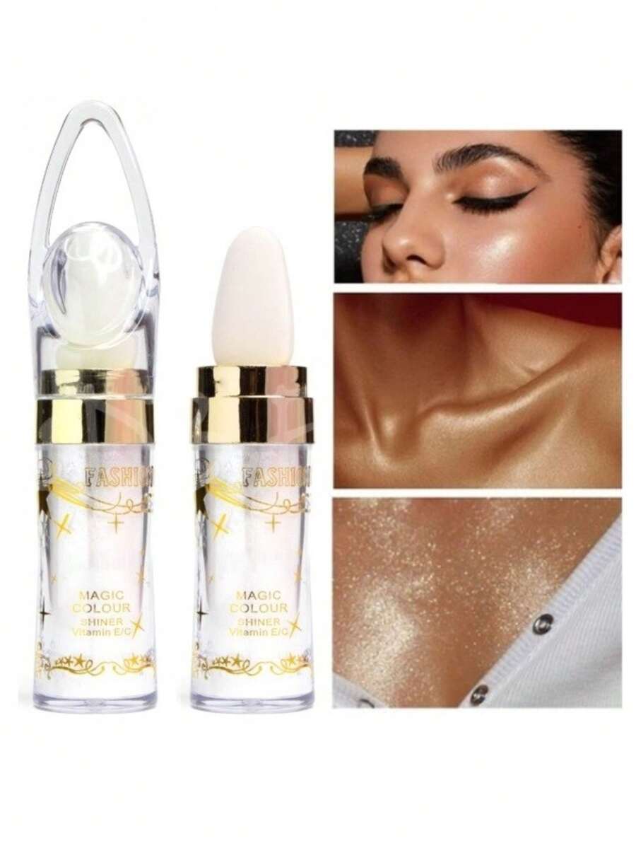 Fairy Dust Highlighter Makeup Glitter For Face And Body - White - View 1